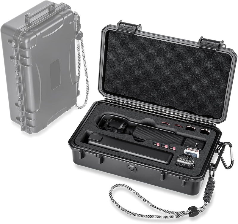 STARTRC Hard Case for Xtra Muse, One-click Storage for Xtra Muse with Protective Cover and Battery Handle, Waterproof Osmo Pocket 3 Hard Case for Travel Vlogging - Image 1